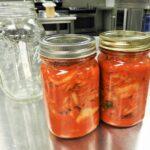 Kimchi fermenting