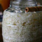 Making Sauerkraut for New Year's