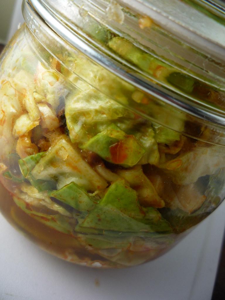 Pickled Fermented Cabbage ( Kimchi)