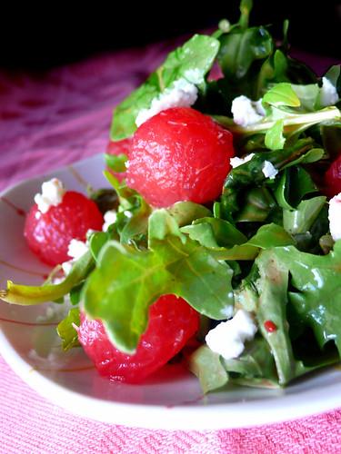 arugula watermelon salad
